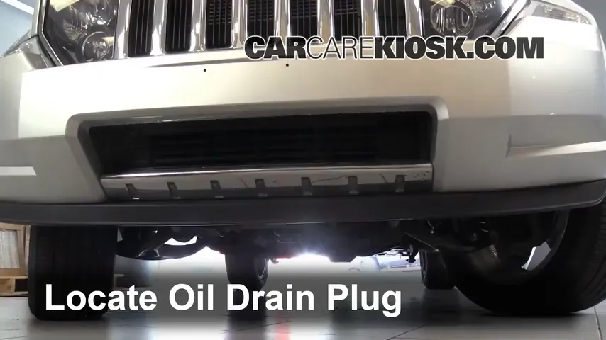 2011 Jeep Liberty Sport 3.7L V6 Huile Changer l'huile et le filtre à huile